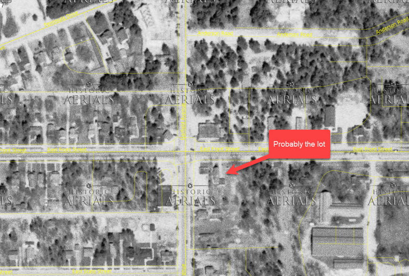 Greenwood Tourist Camp - 1954 Aerial (newer photo)